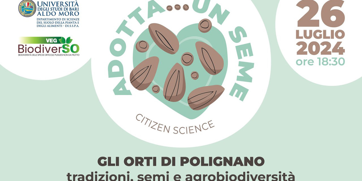 Gli ortaggi pugliesi al centro del progetto "Adotta...un seme"